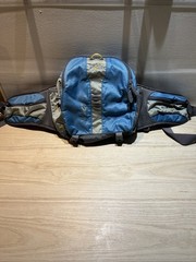 William Joseph Fishing Waist Pack Lumbar Gear Bag + Neck Strap Blue