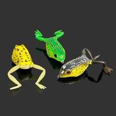 5.5cm 2.7cm and 6cm 3.1cm Thunder Amphibian Frog Lure for Surface Fishing