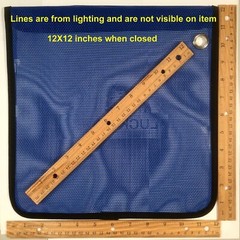 2 Single pocket fishing tackle storage bag lure hooks weights leader daisy chain