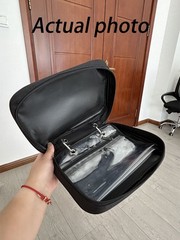 Soft Bait Binder with 4pcs PVC Bag Fishing Lure Storage Bag Wallet Tackle