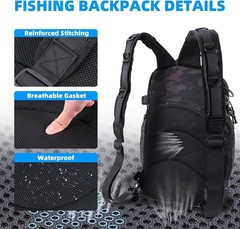 Ultimate Fishing Tackle Bag with Built-in Tools – 103PCS Camouflage Backpack