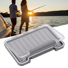 Triangular Hole Fly Fishing Box Waterproof Impact Resistant Portable Fishingˇ