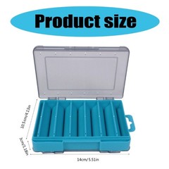 Double Side Accessory Water Proof Tackle Box Fishing Hook Storage Organizers