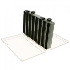 Double Side 14 Compartments Fishing Lure Box Tackle accessories Storage Case