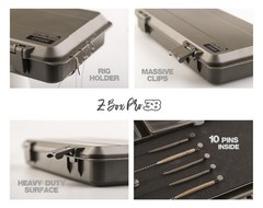ZFISH TACKLE BOX Z-BOX PRO38 4 IN 1 CARPFISHING BOX SMALLWARE RIG A1832