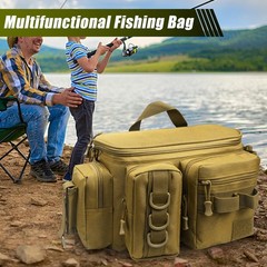 Portable Backpack Waist Bag Rod Holder Fly Fishing Sling Crossbody Fanny