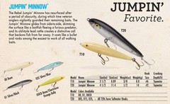 Jumpin’ Minnow Topwater Fishing Lure 3 1/2 in, 3/8 oz Bone
