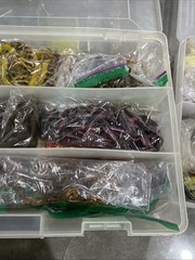 Massive Plano Tackle box Full Of Soft Plastic Fishing Lures Zoom Powerbait