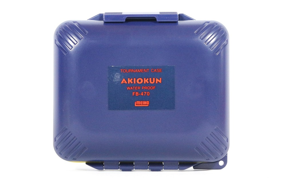 Meiho FB-470 Akiokun Parts Case (107 x 93 x 35 mm) Navy (6700)