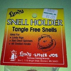 Lindy Snell Holder – Tangle Free Snells – Pack of Three – Made in Brainerd, Minn