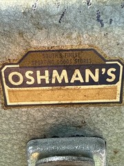 Vintage Falls City My Buddy Metal Fishing Tackle Box 240 OSHMANS Logo