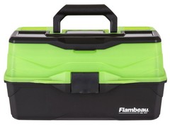 Flambeau Outdoors 3 Tray – Frost Green/Black