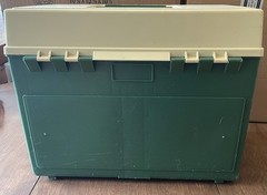 Vintage Plano 787 Fishing Tackle Box Organizer Storage w/ 4 Drawers Made In USA