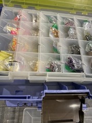 Massive Plano Tackle box Full Of Soft Plastic Fishing Lures Zoom Powerbait