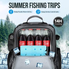 Ultimate Fishing Backpack with Cooler – Spacious, Durable & Ergonomic Design