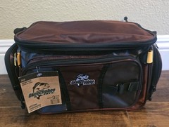 Okeechobee Fats 360 Gear Bag Fishing Tackle Storage Organizer Brown/Black NWT