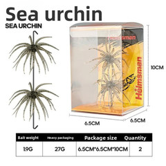 Silicone Sea Urchin Soft Bait Floating Tentacle Worm Lure for Bass Catfish