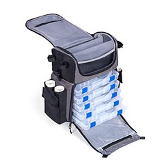 Calissa Offshore Rolling Fishing Tackle Box w Wheels