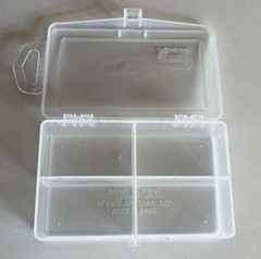 NEW PLANO 3448-40 FISHING POCKET STOWAWAY 4 COMPARTMENTS STORAGE BOX