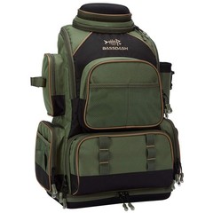 Bassdash Fishing Tackle Backpack Water Resistant Tactical Bag Soft Tackle Rod