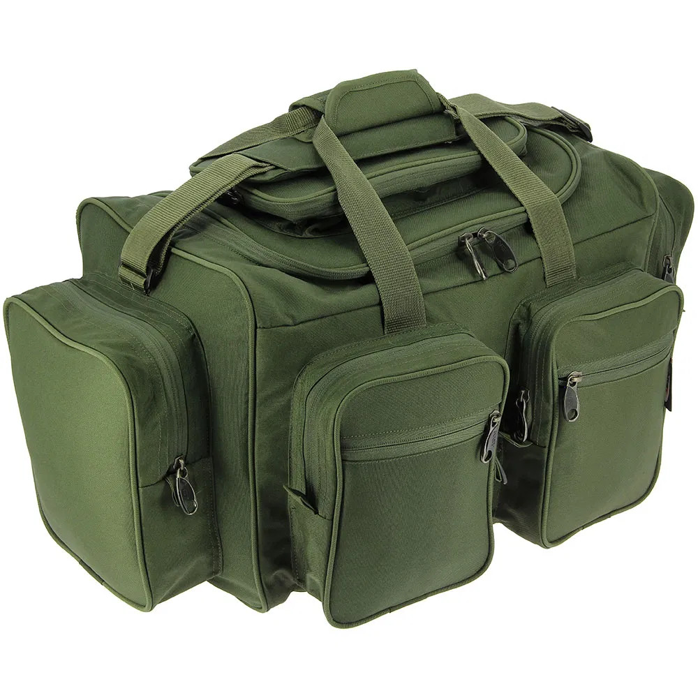 NGT Carp Fishing Bag Tackle Bag Carryall Large Fishing Holdall Multi Pocket GTS