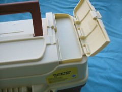 1 NEW Plano Model PLA000337 Fishing 2 Tray Tackle Box with new brass lock R3