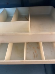 Vintage Old Pal Blue Steel Metal Tackle Box Two Plastic Tray Leves Lititz PA