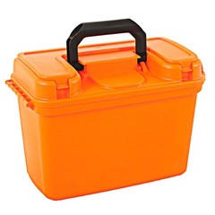 Flambeau Outdoors 1409 Marine Dry Box, 14″, Orange 14”, 14”