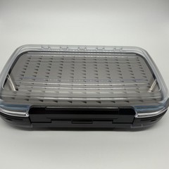 Waterproof XL Fly Box DoubleSided, Clear Lid, Easy Grip Foam