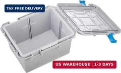 HD Marine Box Gray Blue ABS LATCHES