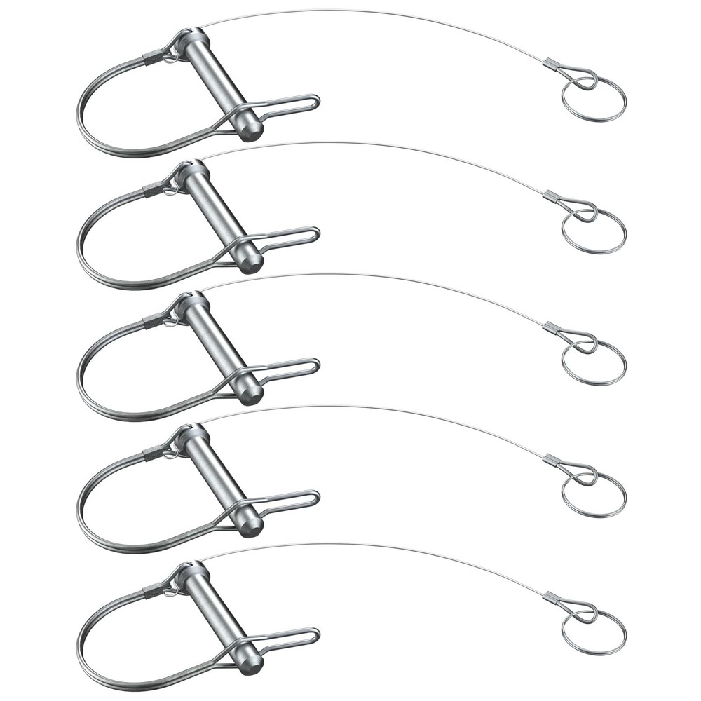 5Pcs Trailer Coupler Pin 5/16x 1-3/4（WxL） Prevents Loss Trailer Hi
