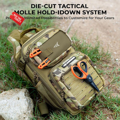 Blowbak Tactical Sling Tackle Bag-Lightweight Fishing Backpack