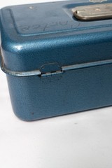 My Buddy No. 1351 Blue Metal Tackle Box Hard Case, 1 Pocket, MPN 1351 vintage