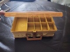 Vintage Plano Magnum Double Sided Fishing Tackle Box Magnum By Plano Model 1126