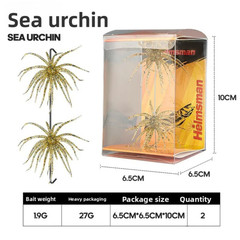 Silicone Sea Urchin Soft Bait Floating Tentacle Worm Lure for Bass Catfish