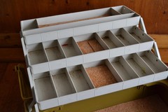 Plano 8106 Fishing Tackle Box 6-Tray Made in USA