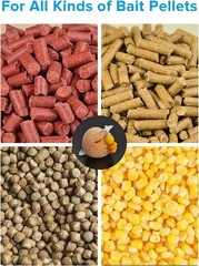 5m PVA Mesh Bait Kit with Foldable Scissors for Effortless Fishing