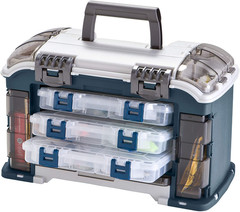 Angled Tackle System with Three 3560 Stowaway Boxes, Fishing Tackle Storage, Pre