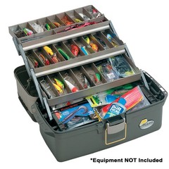 Plano Guide Series&trade; Tray Tackle Box – Graphite/Sandstone 613403 UPC 024…