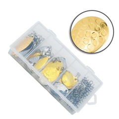 Metal Sequined Water Drop Spinner Lure for Freshwater Saltwater Fishing
