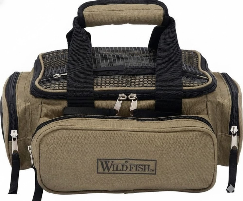 Meyerco Wild Fish Tackle Bag Heavy Duty Waterproof PVC Bottom WFTACK 12×9.5×5.5