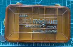 Mini-Magnum Pocket Pak By Plano #3213 Double Sided Fishing Tackle Box
