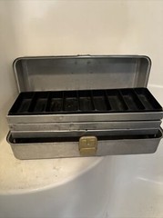 Vintage UMCO 3 Tray Tackle Box 175A Used