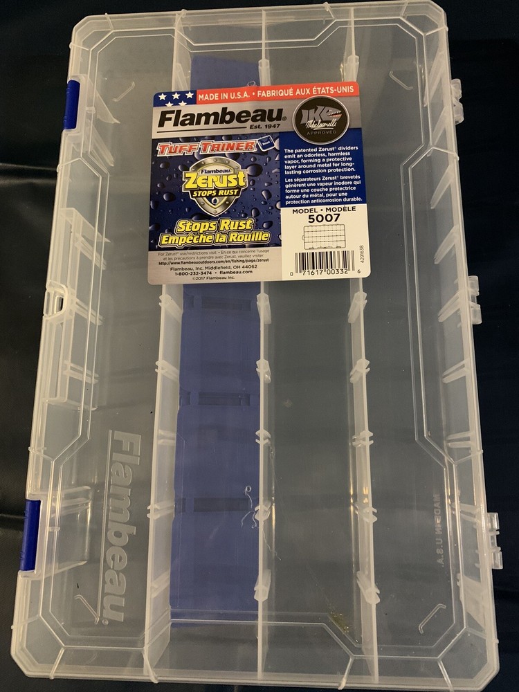 FLAMBEAU STORAGE/DIVIDER BOX 5007