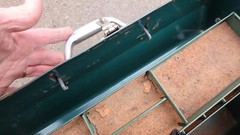 Vintage Grip-Loc Metal Tackle Tool Box Walton Products Made in USA