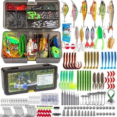New Best THKFISH Fishing Lures Kit, Bass Gear Kit for Freshwater Tackle Box with