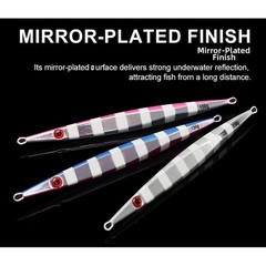Fast Sinking UV Glow Jig Lure 150/200/300/400g for Tuna and For Snapper