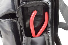 Nylon 3 Tube Fishing Tackle Bag – 6 Compartments & Comfortable Web Handle