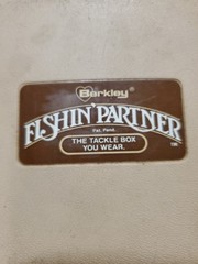 Berkley Fishin’ Partner Wearable Fishing Tackle Box with Dividers