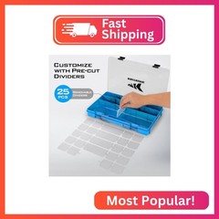 KastKing Utility Tackle Boxes, 3700 4 Pack Fishing Tackle Trays Organizer